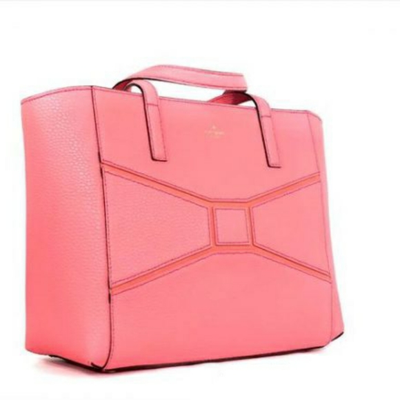 Kate Spade Small Francisca Bridge Place Leather Tote Handbag NWOT - Picture 10 of 16